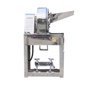 Moulin à farine électrique de qualité hôtelière et de restaurant pour usage domestique, pulvérisateur en acier inoxydable 304, moteur 220V 2.2kW, haute capacité 250kg/h pour céréales - Product Image 1