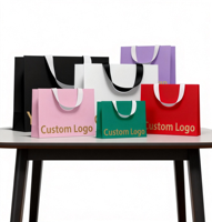 Tas Kertas Daur Ulang Berbahan Ivory Board dengan Logo Custom untuk Sepatu & Pakaian Bulu - Penjualan Langsung Pabrik, Tas Belanja Berkualitas Tinggi