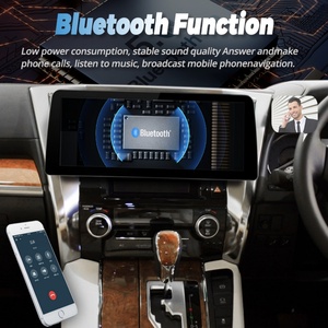 หน้าจอ 12.3 นิ้ว ความละเอียด 1920*720 เครื่องเล่นวิดีโอติดรถยนต์ระบบ Android 13 สำหรับ Toyota VELLFIRE Alphard 30 ปี 2015 - 2019 พร้อมระบบนำทาง GPS มัลติมีเดีย และ Carplay - Product Image 5