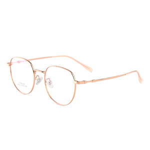 Montura de gafas Tianyu 6804 de titanio ovalada, montura completa, protección contra la luz azul, lentes de resina unisex para hombres, mujeres y estudiantes. - Product Image 2