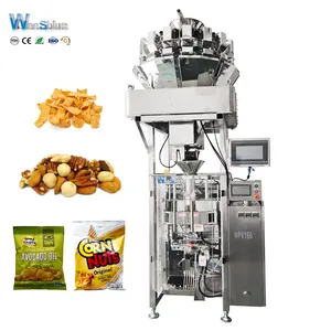Automatic Vertical High Speed Packing Machine Three Side Sealing Snack Puffing Packaging Machine