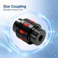 Accouplement élastique à disque en acier GR Star certifié CE pour transmission haute vitesse destiné aux imprimeries