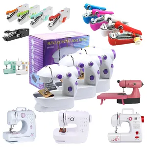 2024 Multifunctionele Overlock Handheld Elektrisch Lederen Draagbare Overlock Hand Mini Naaimachines Huishoudelijke Accessoires