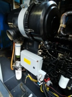 Compresseur d'air Fuda LUY310-25 d'occasion, 25 bars, 31 m3/min, moteur diesel, bon état, moins cher