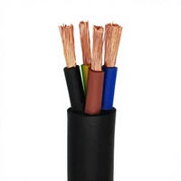 Kabel Daya PVC H05VV-F RVV - Kabel Listrik Tembaga Fleksibel Multi-Core - 300/500V - Ukuran & Panjang Sesuai Pesanan - Cina