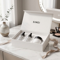 Boîte cadeau personnalisée pour soins de la peau, flacon de sérum, boîte rigide avec insert en mousse, fermeture magnétique, emballage de luxe pour crème, pour les marques cosmétiques