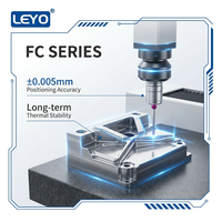 Centre d'usinage CNC à 5 axes de type portique LEYO FC650 pour l'aérospatiale, machine de fraisage CNC pour moules et métaux