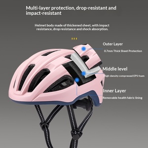Nuevo <span class=keywords><strong>Casco</strong></span> de Ciclismo Ultraligero para Adultos, para Bicicleta de Carretera y Montaña, Certificado por CE y CPSC, Carcasa de PC, Forro de EPS - Product Image 2
