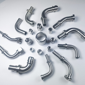Tuyau pivotant en acier inoxydable personnalisé Composants hydrauliques Connecteur de tuyau <span class=keywords><strong>flexible</strong></span> Chine - Product Image 3