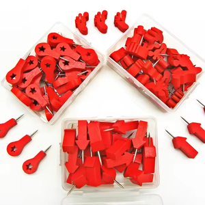 Épingles à <span class=keywords><strong>carte</strong></span> <span class=keywords><strong>en</strong></span> bois rouge, épingles à <span class=keywords><strong>carte</strong></span> <span class=keywords><strong>en</strong></span> liège, épingles à tête d'étoile rouge pour suivre les voyages, épingles à <span class=keywords><strong>carte</strong></span> <span class=keywords><strong>en</strong></span> bois 3D <span class=keywords><strong>en</strong></span> vrac et designs personnalisés - Product Image 4