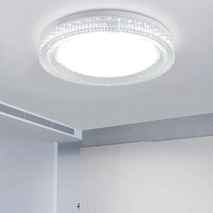 Plafonnier LED ultra-plat rond au design épuré pour chambre, balcon et intérieur - Product Image 3