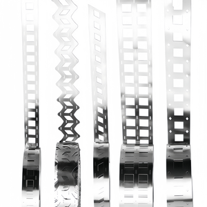 Tiras de Soldadura de Acero Niquelado Tipo W, Diagonales y Desalineadas, para Baterías 18650 y 21700, para Conexión de Paquetes de Baterías - Product Image 3