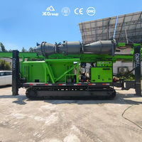 Foreuse à circulation inverse sur chenilles de 18 tonnes CSRC500AC-T6 avec moteur diesel Cummins, pompe, moteur et changeur de tiges automatique pour