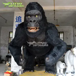 Entretenimiento realista Animatronic King Kong