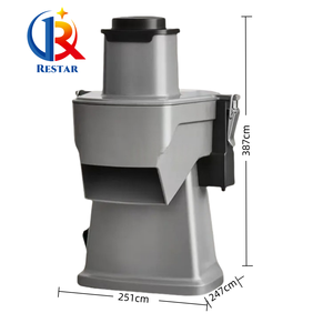 Petit coupeur de <span class=keywords><strong>frites</strong></span> de fruits et de tomates en acier inoxydable commercial, trancheuse de pommes de terre automatique et presse à <span class=keywords><strong>frites</strong></span> - Product Image 4