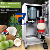 Verse Kokosnoot Opening Machine Groene Kokosnoot Boor Machine Kokosnoot Koning Ponsen Machine Opener