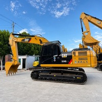 Excavatrice sur chenilles d'occasion Cat 324D2L de qualité supérieure, robuste et solide, pour les opérations minières et de carrière