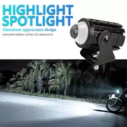 8-80V led ערפל הנהיגה אור כפול צבע led מיני אופנוע גבוהה נמוך beam מיני נהיגה אור עבור אופנוע led אור 12v