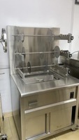 Machine à rôtir le poulet au charbon de bois de grande capacité pour restaurant commercial