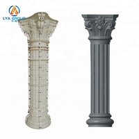 Moule en plastique décoratif en forme de spirale pour colonne ronde en béton