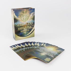 Китайская фабрика, печать на заказ, Вдохновляющие открытки для молитв из Священных Писаний, открытки с Библией, открытки для христианской игры - Product Image 4