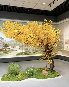 <span class=keywords><strong>Albero</strong></span> Artificiale Realistico di Ginkgo, Decorazione per Interni ed Esterni, per Hotel, Centri Commerciali e Giardini - Product Image 2