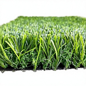 Césped Artificial Estilo Primavera con Mezcla de Tres Colores, Cuchillas de Césped Rectas de 3 cm, Suaves y Ecológicas, Decoración de Pared Reciclable - Product Image 1