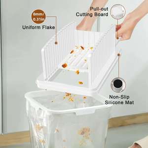 Planche à découper pliable en plastique pour la cuisine, la pâtisserie et la découpe du pain, avec bac à miettes, best-seller 2025 - Product Image 5