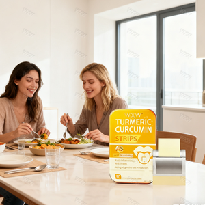 Tiras de Apoyo Antiinflamatorias con Cúrcuma y Jengibre Orgánicos para la Digestión y la Salud Articular - Product Image 3