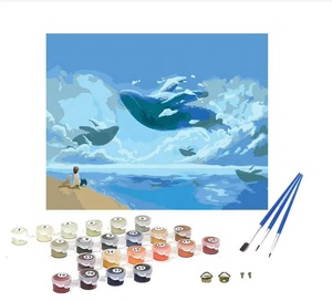 XIXI Venta al por Mayor, Pintura por Números Personalizada para Adultos, Arte de Pared en Lienzo Pintado a Mano, Kit Digital, Lienzo de Óleo Hecho a Mano - Product Image 3