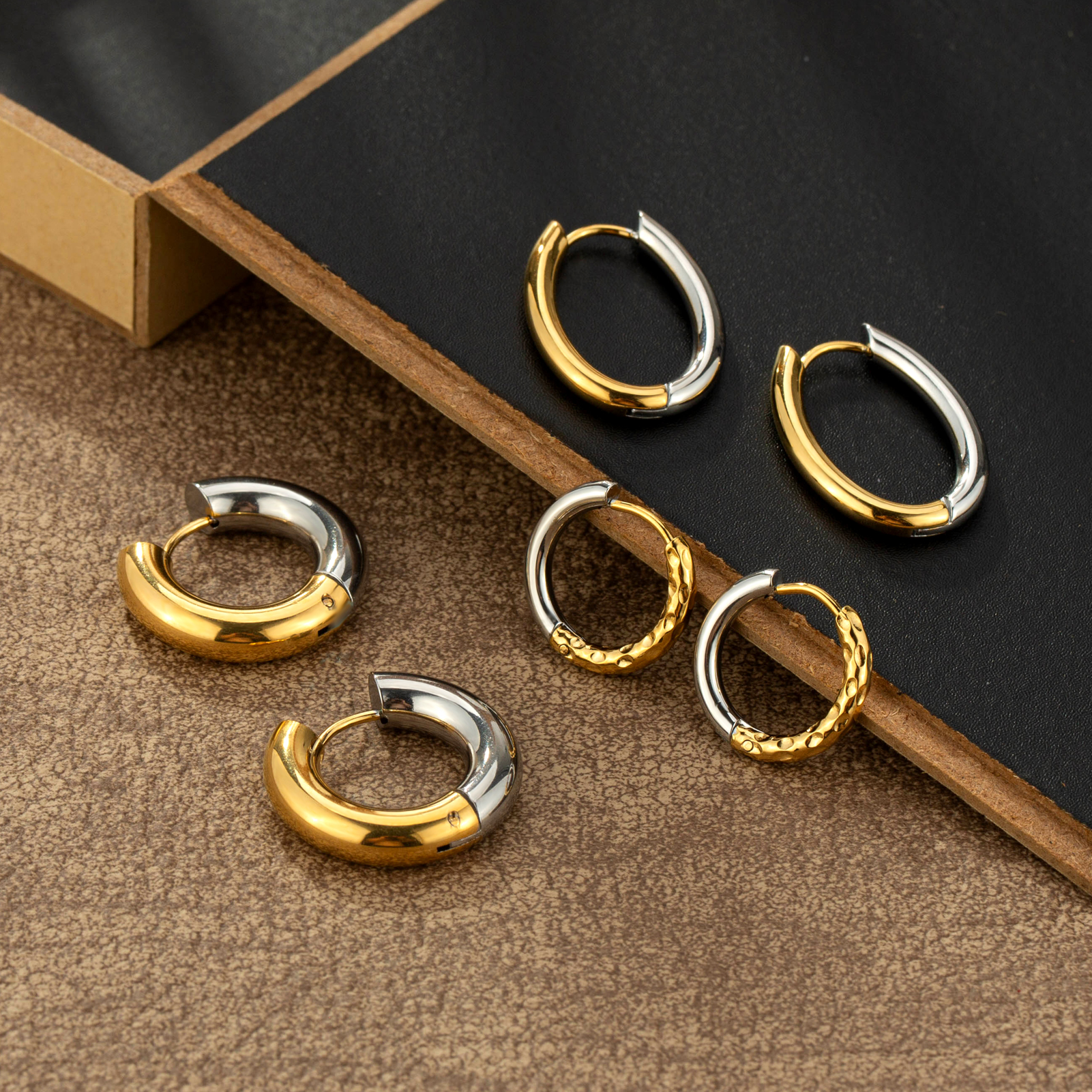 stainless steel round hoops