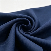 Tela de Punto Crepé de Burbujas de Poliéster y Spandex de Alta Calidad, 140 g/m², Ligeramente Elástica, Opaca, Mate, Ligera, para Primavera