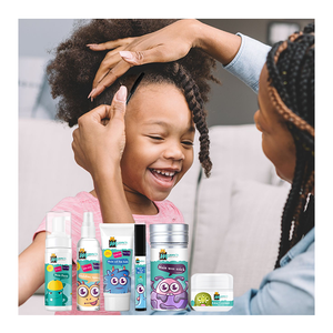 Kit de contrôle des bords des cheveux pour bébé sans flocons ni résidus Sleek <span class=keywords><strong>Max</strong></span> Black Cire à tresser pour enfants Sans alcool - Product Image 6