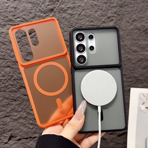 เคสโทรศัพท์แม่เหล็กใสหรูหราแบบด้าน สำหรับ Samsung Galaxy S26 S25 S24 Ultra ป้องกันแรงกระแทก รองรับการชาร์จไร้สาย - Product Image 6