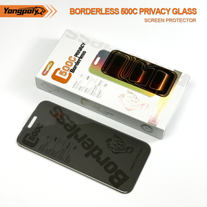 YBLD 0.55mm <span class=keywords><strong>Tiger</strong></span> 500C ESD Protection d'écran en verre anti-espion sans bordure pour <span class=keywords><strong>iPhone</strong></span> 15 16 17 - Product Image 5