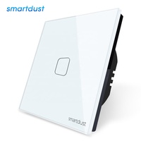 Smartdust saklar Zigbee 1/2/3/4 Gang lampu kendali jarak jauh Alexa Tuya sakelar pintar Wifi dinding rumah pintar