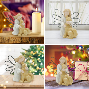 All'ingrosso <span class=keywords><strong>angelo</strong></span> con la statua del cane <span class=keywords><strong>angelo</strong></span> figura per regalo regalo in resina per casa regalo per casa figure <span class=keywords><strong>di</strong></span> prodotti statua <span class=keywords><strong>di</strong></span> <span class=keywords><strong>angelo</strong></span> figura - Product Image 6