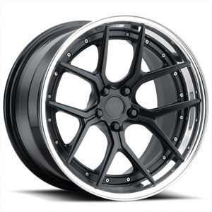ล้อฟอร์จ KLS 5X112 แบบห้าก้าน 2 ชิ้น ขนาด 20 21 23 24 นิ้ว ผลิตตามสั่งสำหรับ Corvette Z06 C6 C7 ZR1 Ferrari 458 Speciale F12 TDF - Product Image 4