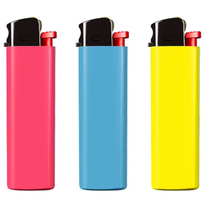 Encendedor de gas butano de plástico con rueda de encendido, personalizable con diseños, venta al por mayor económica - Product Image 1