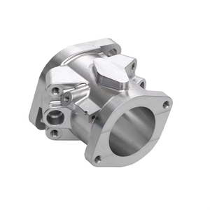Customized CNC Machined Multi-hole Aluminum Flange Frame 5-Axis Milling Custom Precision Equipment Components - Product Image 4