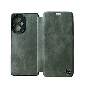 Hot Selling High Quality wholesale PU Leather flip back cover For TEC CAMON 20 PRO POVA 5 back cover