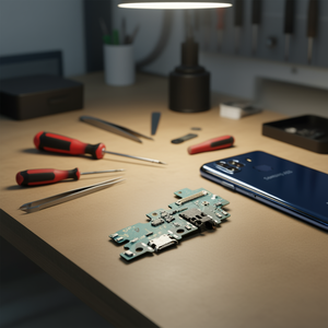 Conector de Carga USB Tipo C con Micrófono para Samsung Galaxy A30s 2019 A307F - Product Image 3