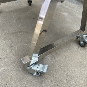 Asador <span class=keywords><strong>de</strong></span> Acero Inoxidable para <span class=keywords><strong>Cerdo</strong></span>, Pincho para Barbacoa <span class=keywords><strong>de</strong></span> Carbón - Product Image 5