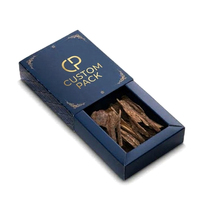 Boîte cadeau personnalisée pour porte-encens Bakhoor, emballage de luxe en bois d'agar pour Bakhoor