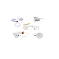 Plafonnier LED encastré avec batterie de secours LiFePO4, éclairage d'urgence 3H, puissance 2W