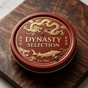 Etiquetas Personalizadas Impermeables con Relieve en Dorado para Latas de Caviar de Esturión Negro, Etiquetas de Lujo para Huevos de Pescado Congelados - Product Image 6