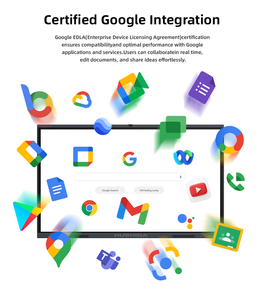 Pizarra Interactiva Todo en Uno de 65 Pulgadas 4k, Pizarra Digital Inteligente con Pantalla Táctil para Aula - Product Image 3
