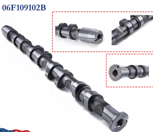 เพลาลูกเบี้ยวไอเสีย<span class=keywords><strong>2</strong></span>.0 06F109102B สำหรับรถ Audi A3 A4 TT VW Jetta GTI MK5 - Product Image 1