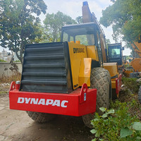 Rouleau vibratoire à tambour unique Dynapac CA251D d'occasion, 9,75 tonnes, moteur Deutz/Cummins, entièrement hydraulique, bon état.
