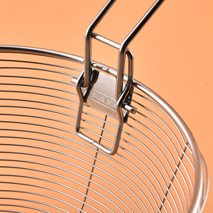 Ensemble de filtres de <span class=keywords><strong>passoire</strong></span> de cuisine pliables Tamis à mailles fines Passoires en acier inoxydable - Product Image 5